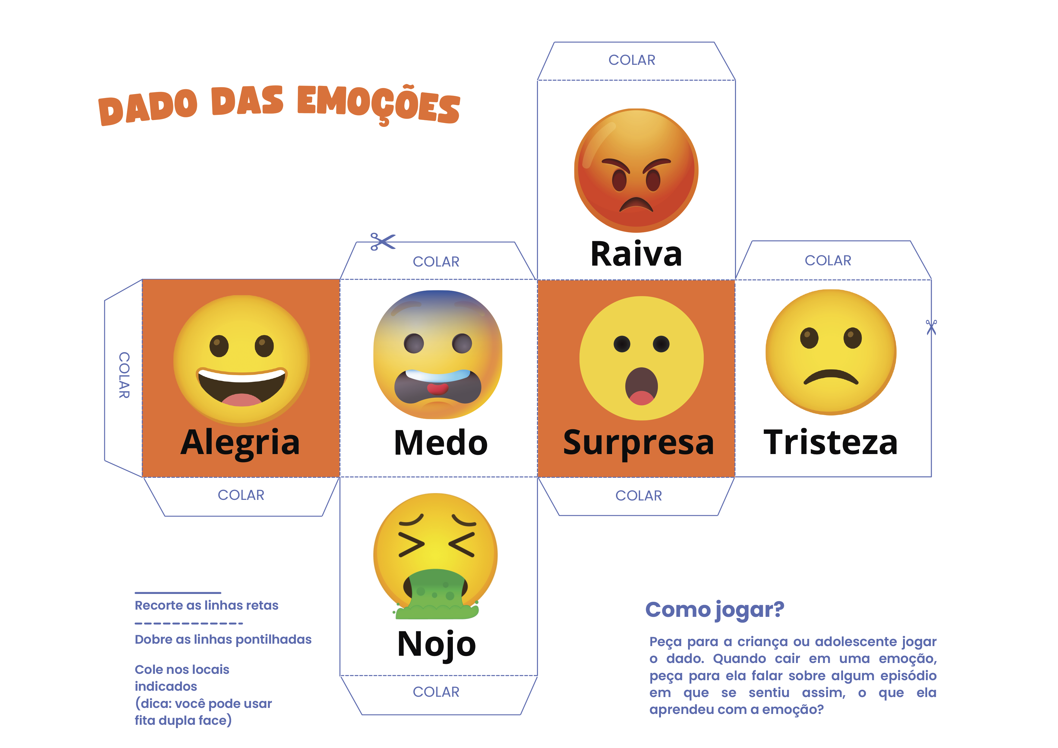 DADO DAS EMOÇÕES