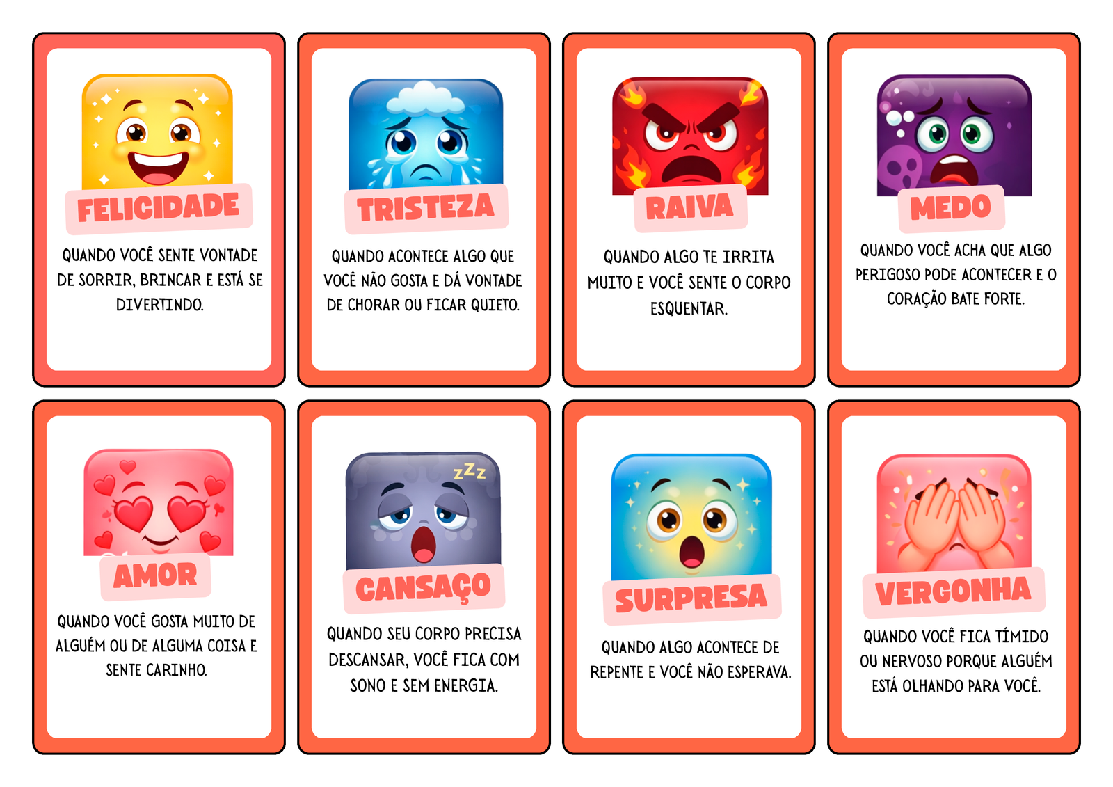 Cartas das Emoções 2026-1
