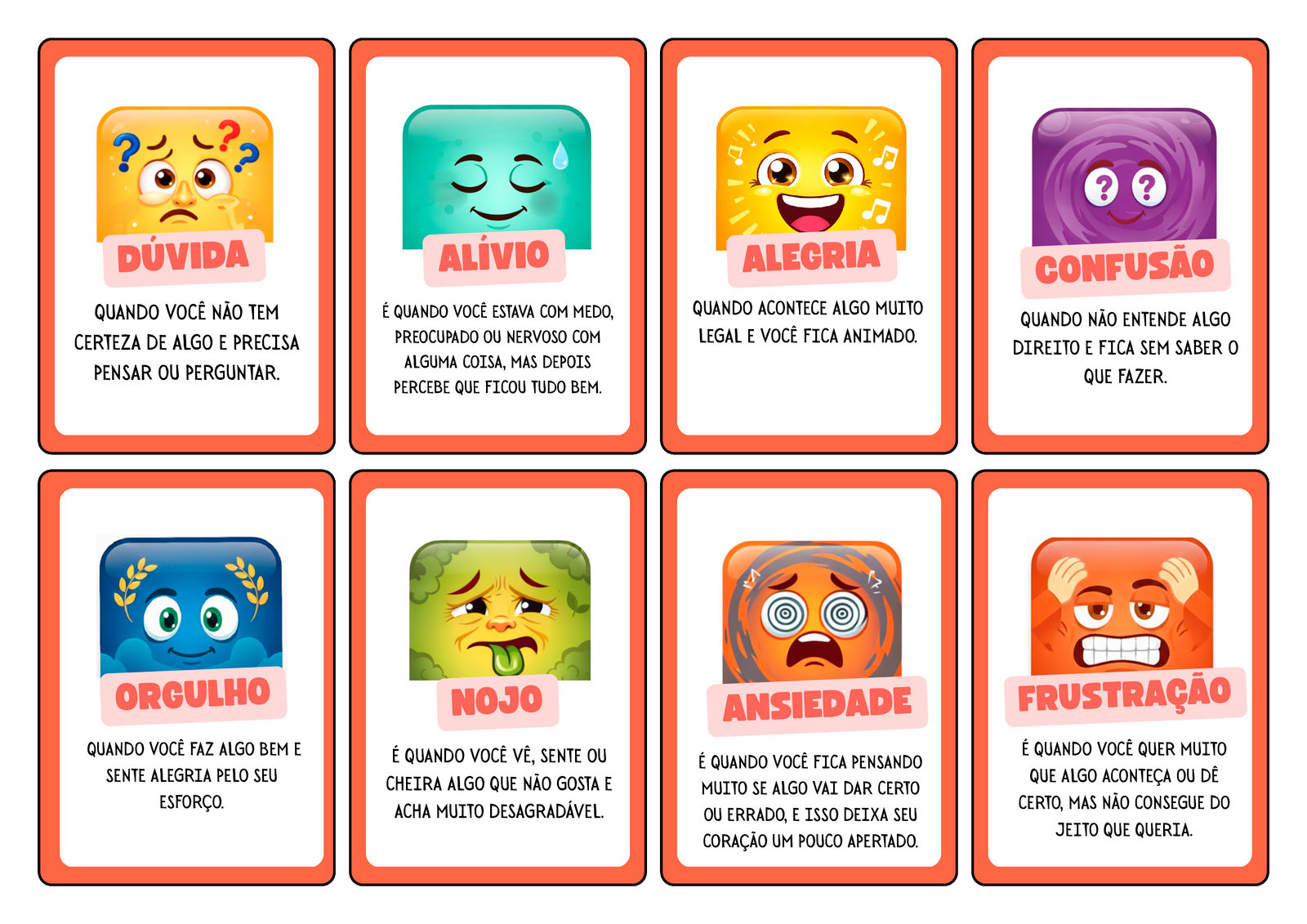 Cartas das Emoções 2026-2